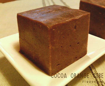 Cocoaorange cube